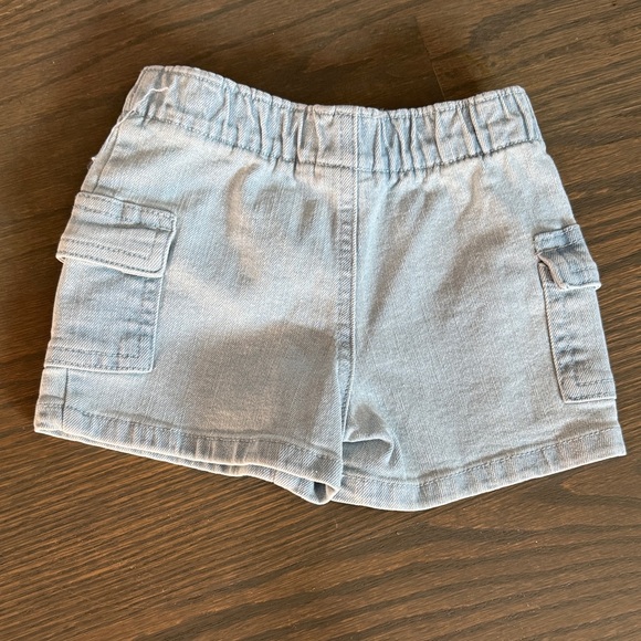 Garanimals Kids Blue and Green Shorts 3pk  | 3-6 Months - Picture 3 of 12